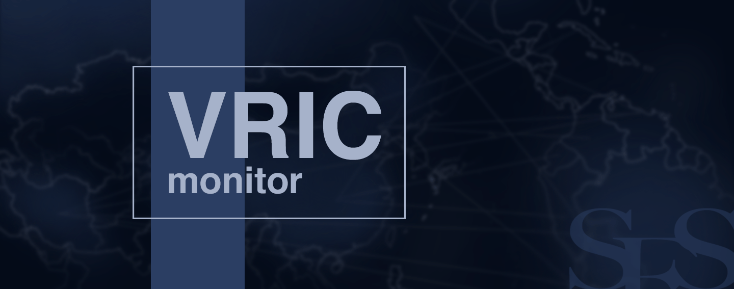 VRIC MONITOR 06: July & August 2019